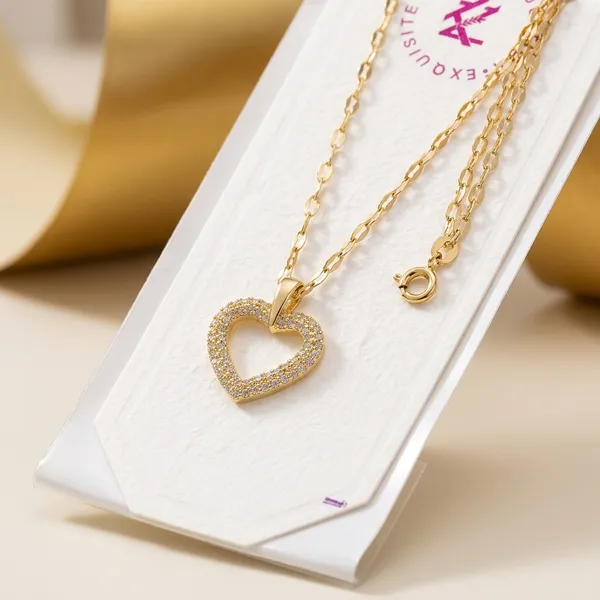 Gold_Anti_Tarnish_Stainless_Steel_Stone_Heart_Pendant_Necklace_For_Women