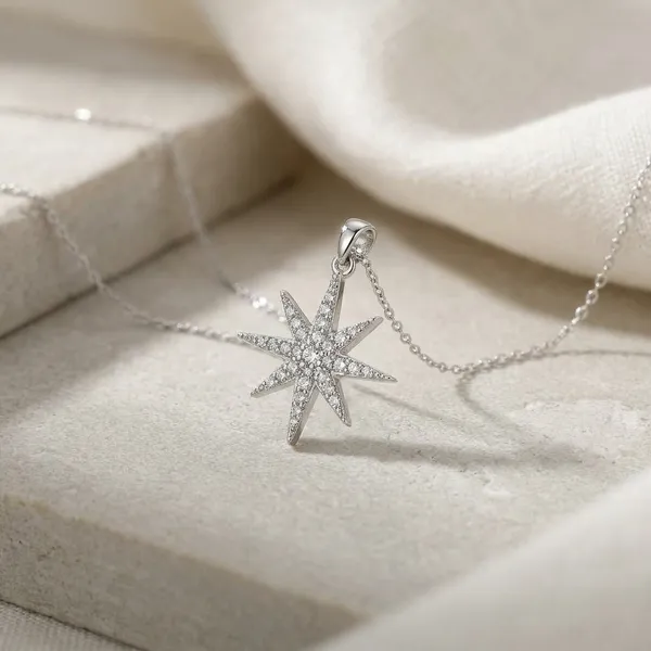Silver_Sterling_Cubic_Zirconia_Star_Aadya_Pendant_For_Women