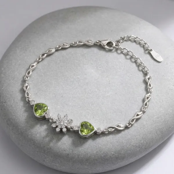 Green_Silver_Sterling_Iktara_Adjustable_Bracelet_For_Women