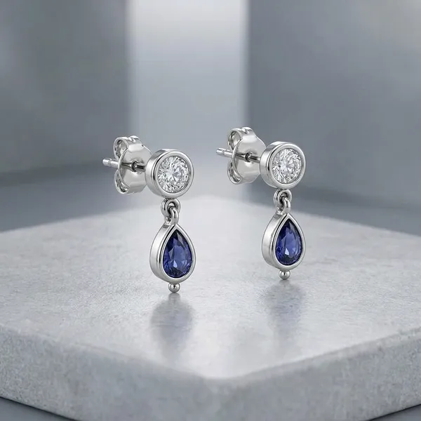 Blue_Silver_Sterling_Luna_Stud_Earrings_For_Women