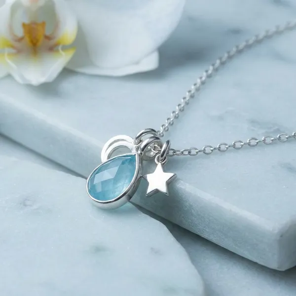 Silver_Sterling_Celestial_Star_Pendant_For_Women