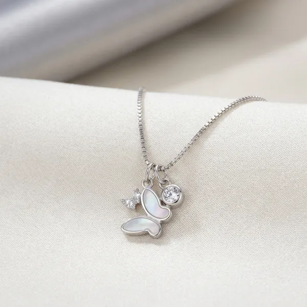 Silver_Sterling_Butterfly_Titli_Pendant_For_Women