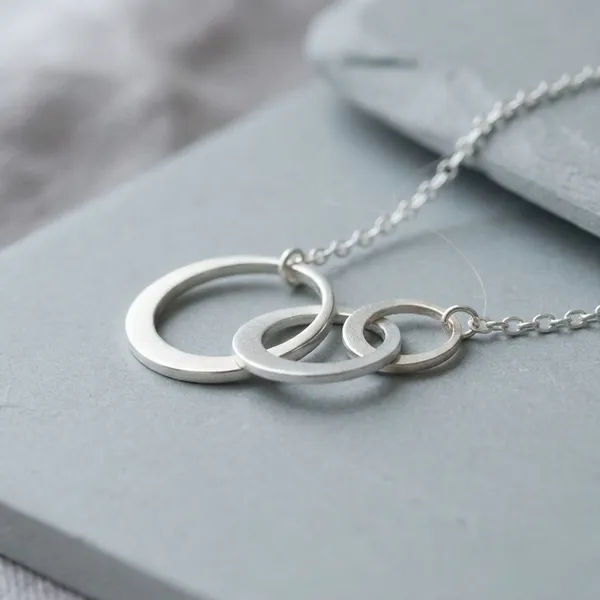 Silver_Sterling_Trinity_Pendant_Necklace_For_Women