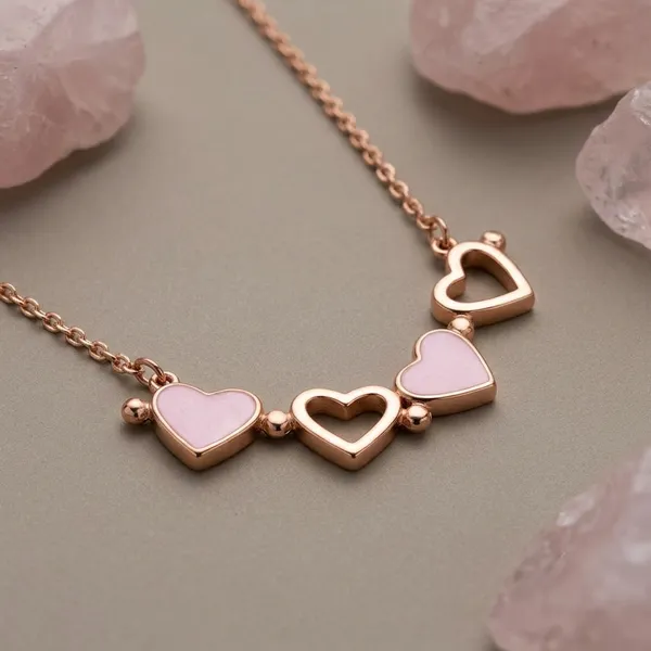 Rose_Gold_Sterling_Magnetic_Clover_Necklace_For_Women