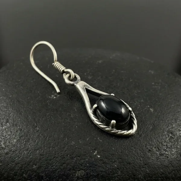 Silver_Black_Sterling_Kaali_Rani_Earrings_For_Women