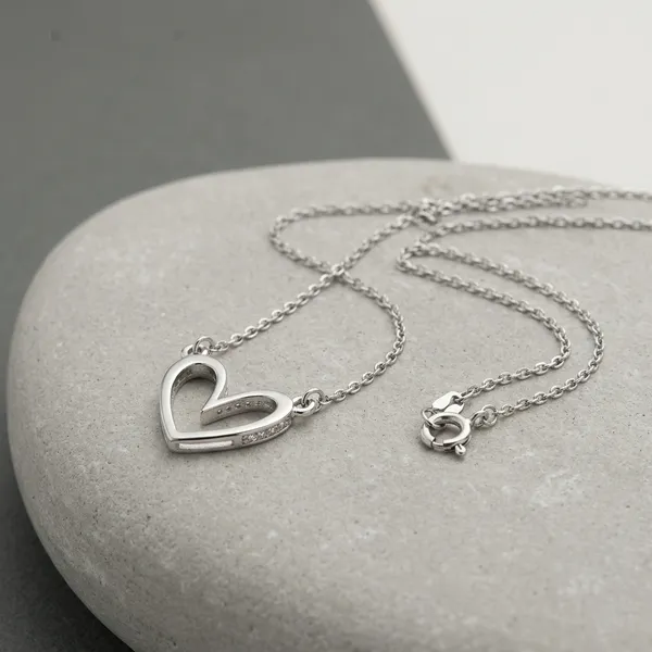 Silver_Sterling_Dainty_Heart_Cz_Pendant_For_Women