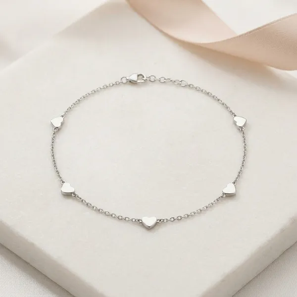 Silver_Stainless_Steel_Heartstring_Harmony_Chain_For_Women