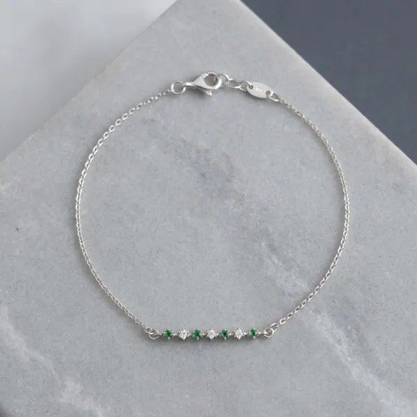 Silver_Sterling_Ivy_Bar_Bracelet_For_Women