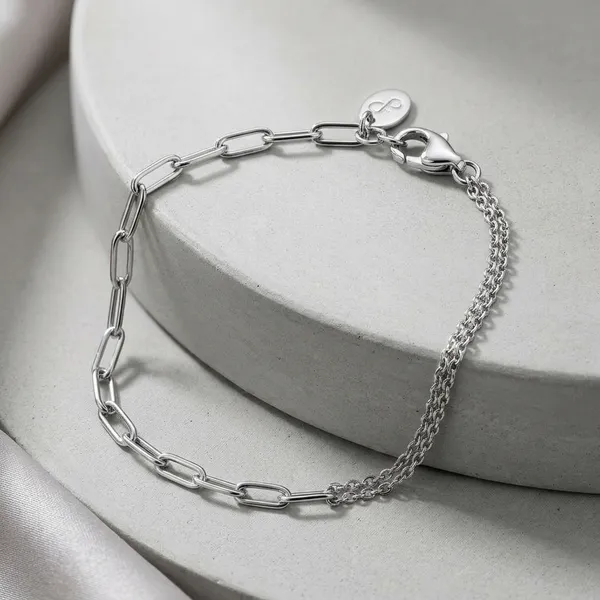 Silver_Sterling_Metropolitan_Mix_Chain_Bracelet_For_Women