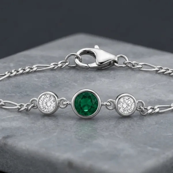 Silver_Sterling_Emerald_Soul_Bracelet_For_Women