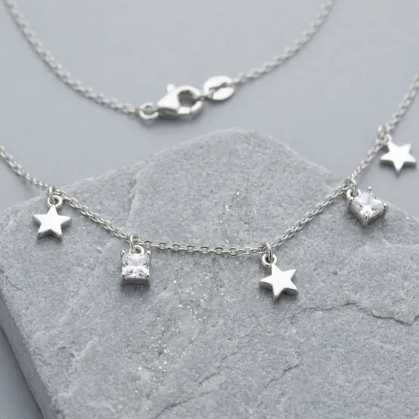 Silver_Stainless_Steel_Galaxy_Charm_Necklace_For_Women