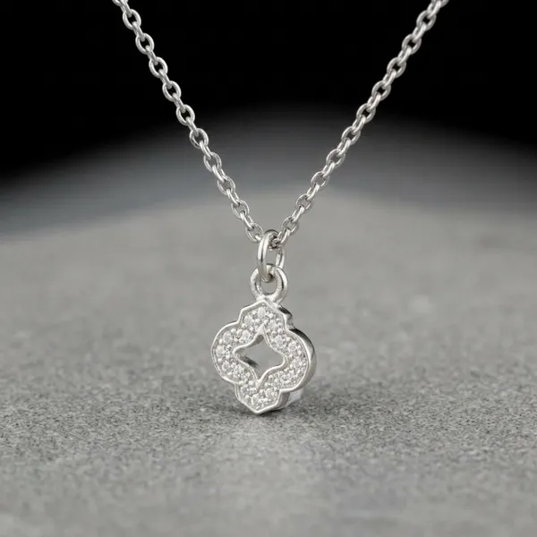 Silver_Sterling_Venetian_Bloom_Pendant_For_Women