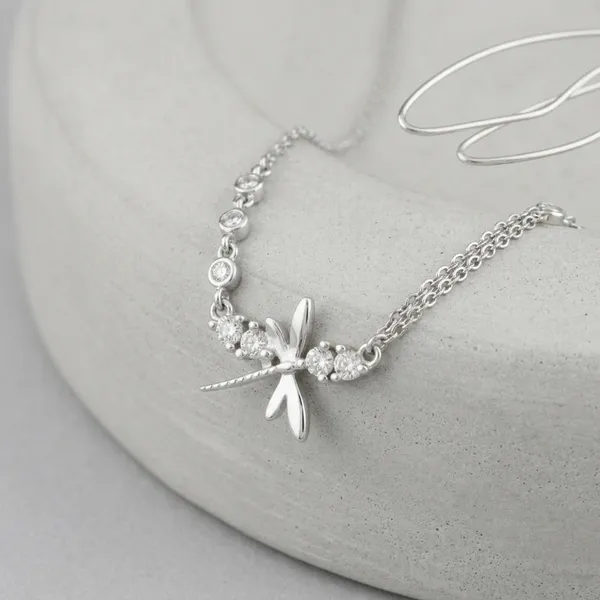 Silver_Stainless_Steel_Gossamer_Wings_Pendant_For_Women