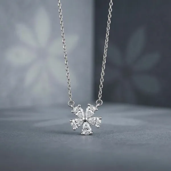 Silver_Sterling_Jasmine_Floral_Pendant_For_Women