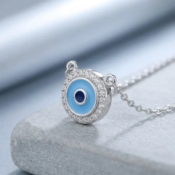 Silver_Blue_Guardian_Halo_Pendant_For_Women