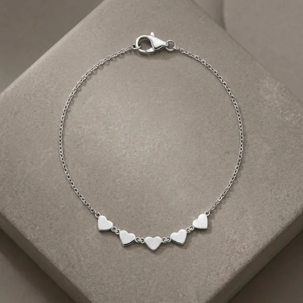 Silver_Sterling_Beloved_Chain_Bracelet_For_Women