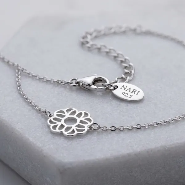 Silver_Sterling_Mandala_Bracelet_For_Women