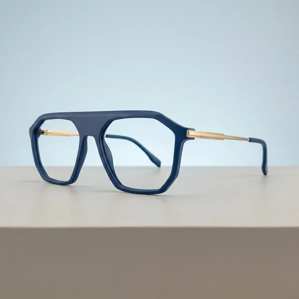 Navy_Blue_Oversized_Square_Frame_Unisex_Eyeglasses