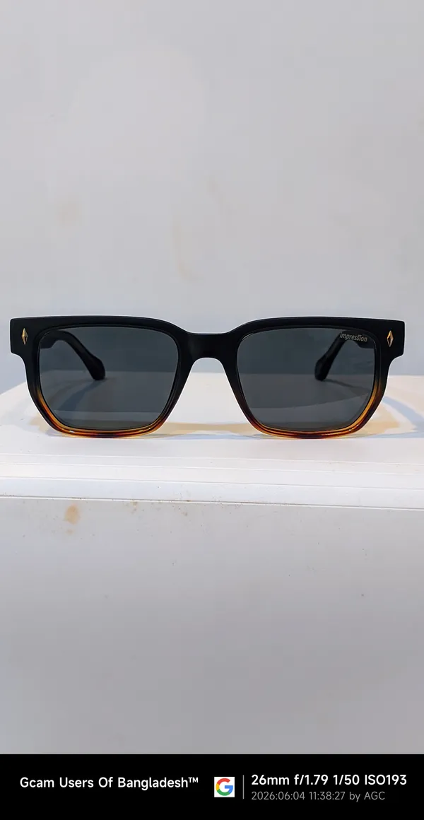 Black_And_Brown_Gradient_Square_Frame_Sunglasses
