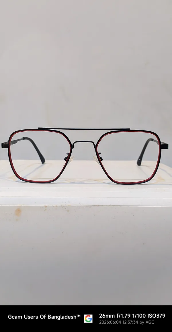 Red_And_Black_Metal_Frame_Aviator_Eyeglasses