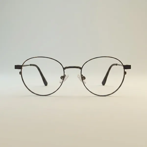 Black_Round_Metal_Frame_Clear_Lens_Eyeglasses