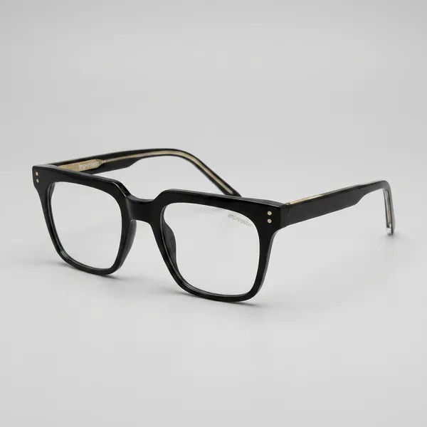 Black_Rectangular_Frame_Eyeglasses_For_Men_And_Women