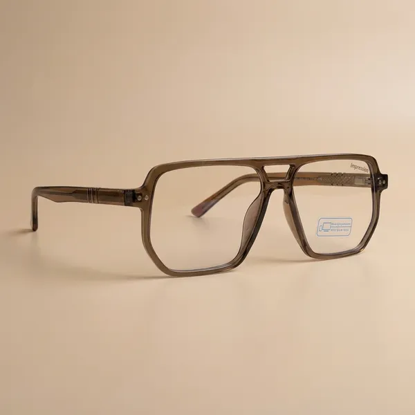 Brown_Rectangular_Aviator_Style_Eyeglasses_For_Men_And_Women