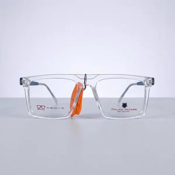 Clear_Frame_Square_Sunglasses_With_Orange_Nose_Pads
