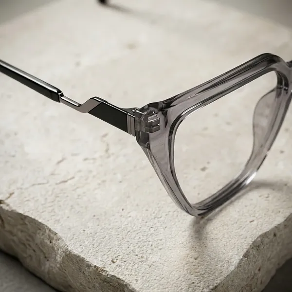 Grey_Transparent_Oversized_Cat_Eye_Eyeglasses