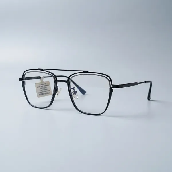 Black_Metal_Aviator_Frame_Eyeglasses_With_Clear_Lenses