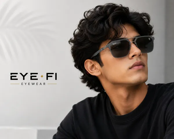 Eye-fi_eyewear_Gray_fiber_Metal_Clubmaster_Sunglasses_With_Blue_Tinted_Lenses
