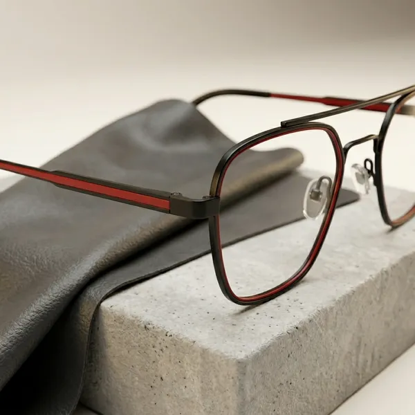 Red_And_Black_Metal_Frame_Aviator_Eyeglasses
