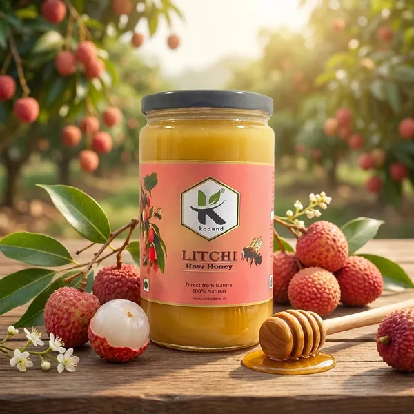 Kodand_Litchi_Honey_1_Kg_Natural_Fruity_Raw_Honey