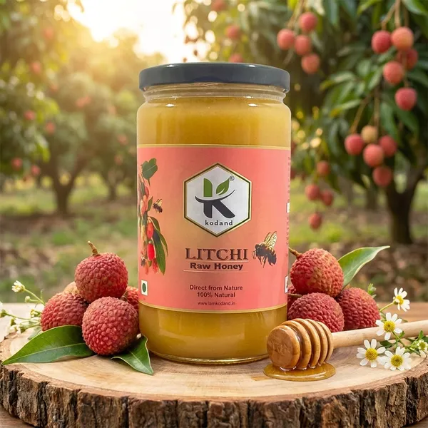 Kodand_Litchi_Honey_1_Kg_Natural_Fruity_Raw_Honey
