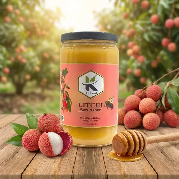 Kodand_Litchi_Honey_1_Kg_Natural_Fruity_Raw_Honey