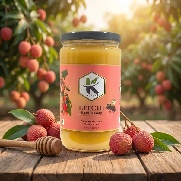 Kodand_Litchi_Honey_1_Kg_Natural_Fruity_Raw_Honey