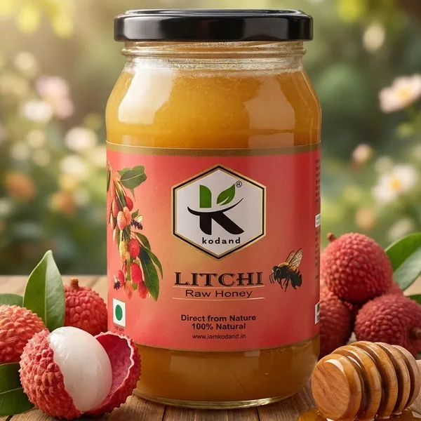 Kodand_Litchi_Honey_500G_Raw_Fruity_Energy_Honey