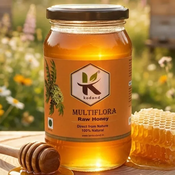 Kodand_Multiflora_Honey_500_Gm_Raw_Energy_Immunity_Honey