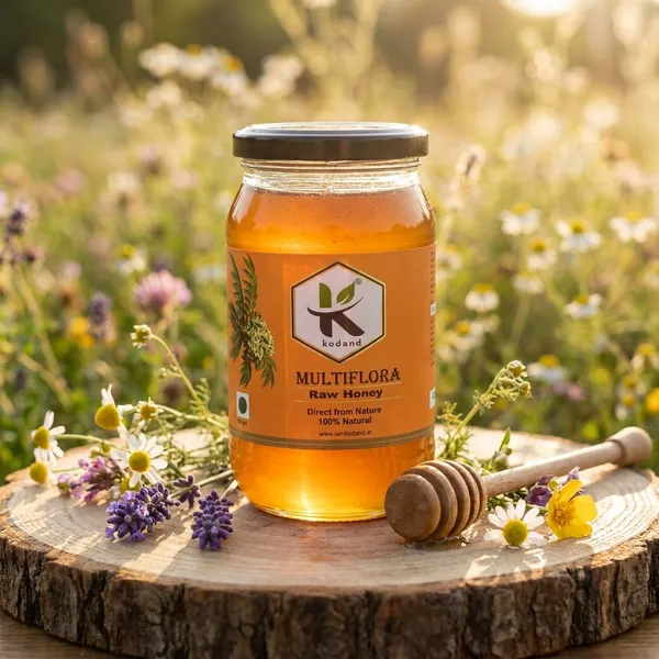Kodand_Multiflora_Honey_500_Gm_Raw_Energy_Immunity_Honey
