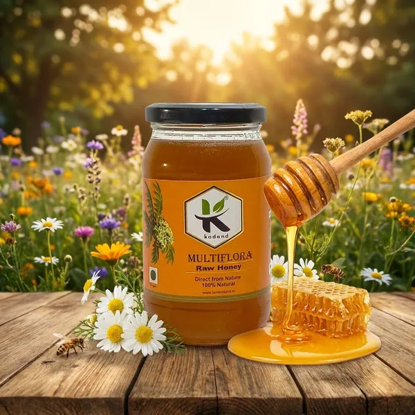 Kodand_Multiflora_Honey_500_Gm_Raw_Energy_Immunity_Honey