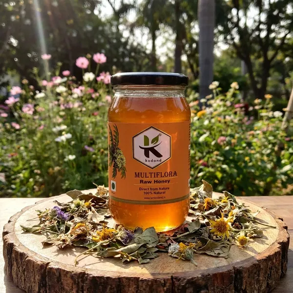 Kodand_Multiflora_Honey_500_Gm_Raw_Energy_Immunity_Honey