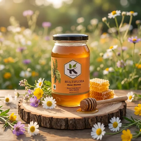 Kodand_Multiflora_Honey_500_Gm_Raw_Energy_Immunity_Honey