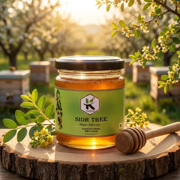 Kodand_Sidr_Tree_Raw_Honey_250_Gm_-_Pack_Of_2