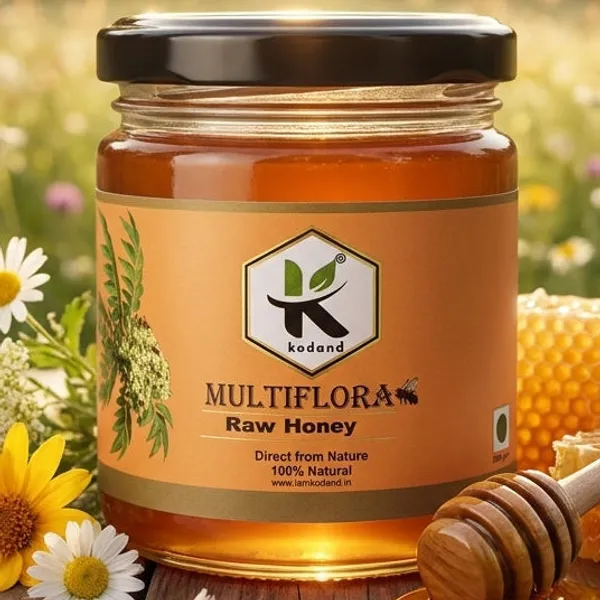 Kodand_Multiflora_Honey_250_Gm_Everyday_Wildflower_Blend_-_Pack_Of_2