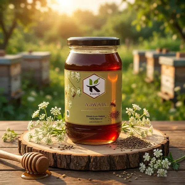 Kodand_Ajwain_Honey_500_Gm_Raw_Stomach_Digestive_Honey