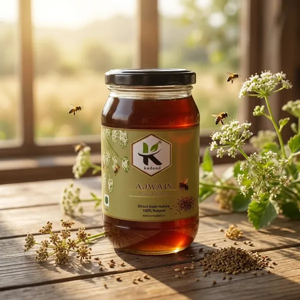 Kodand_Ajwain_Honey_500_Gm_Raw_Stomach_Digestive_Honey