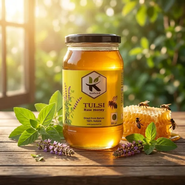 Kodand_Tulsi_Honey_500_Gm_Raw_Cough_Respiratory_Relief