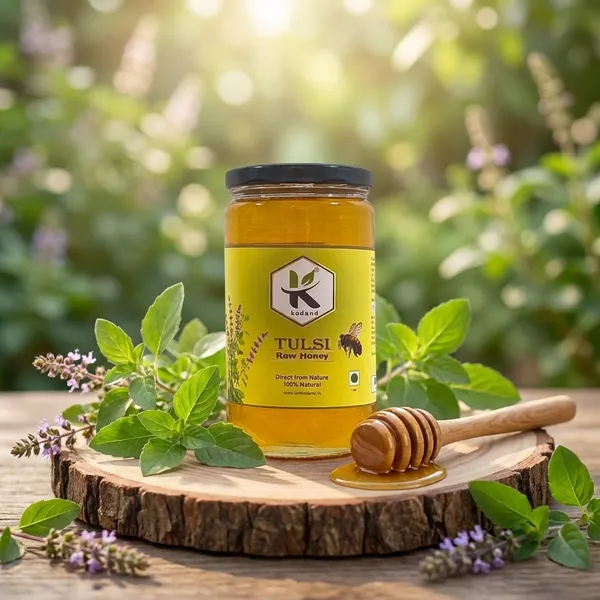 Kodand_Tulsi_Honey_1_Kg_Natural_Immunity_Cold_Relief