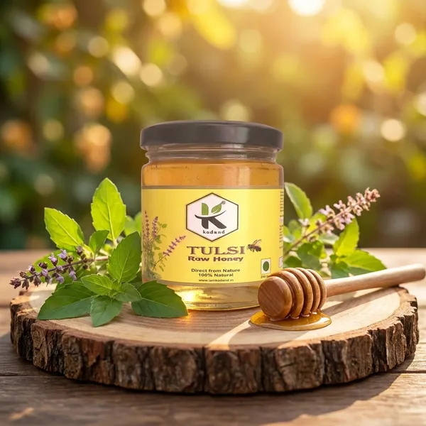 Kodand_Tulsi_Honey_250_Gm_Natural_Daily_Wellness_Honey_-_Pack_Of_2