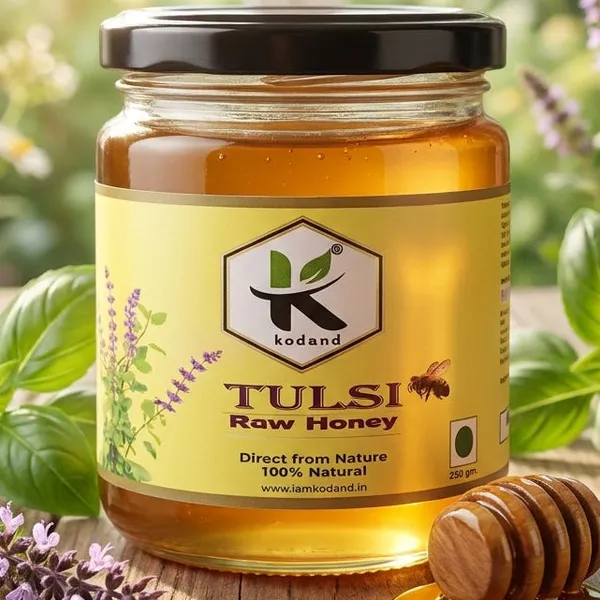 Kodand_Tulsi_Honey_250_Gm_Natural_Daily_Wellness_Honey_-_Pack_Of_2